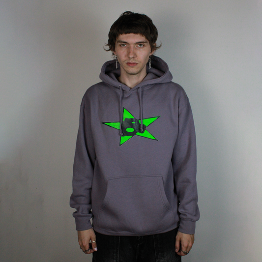 Neo star hoodie - Purple