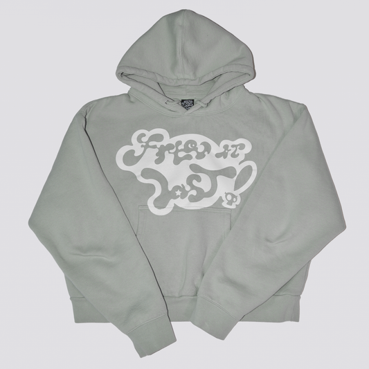 JUMBO Print Hoodie | Sage